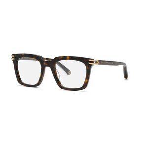 NEW PHILIPP PLEIN EYEGLASSES, SHINY DARK HAVANA WOMEN EYEWEAR VPP115M 0722